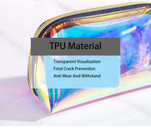 Load image into Gallery viewer, Transparent Laser Cosmetic Pouch
